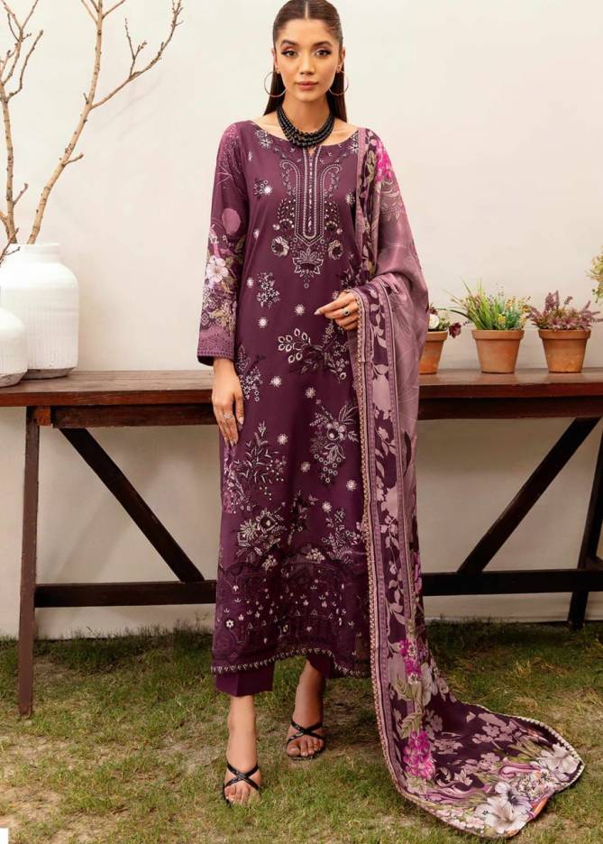 Sana Safina Vol 3 Luxury Cotton Pakistani Dress Material Wholesale Price In Surat
